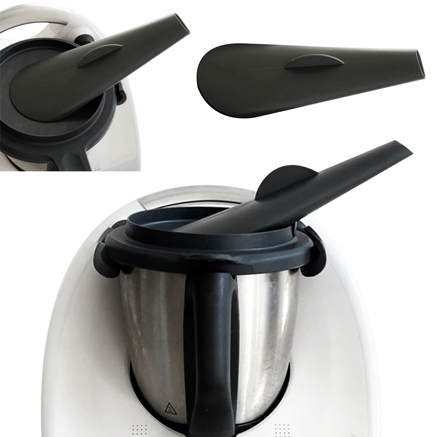 thermoCOOKING SteamChimney(R) parný hrniec pre VORWERK Thermomix TM6 a TM5 2,2 l čierny 1500 W